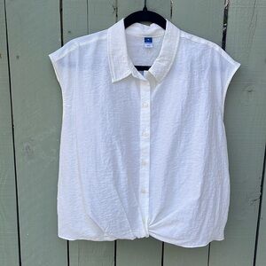 Old Navy Button-Down Short Sleeve Tee